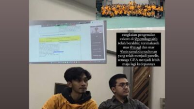 Panelis Idham Maulana Sarankan Himpunan Mahasiswa Jurusan Konsolidasi dengan Alumni di Dunia Indusri