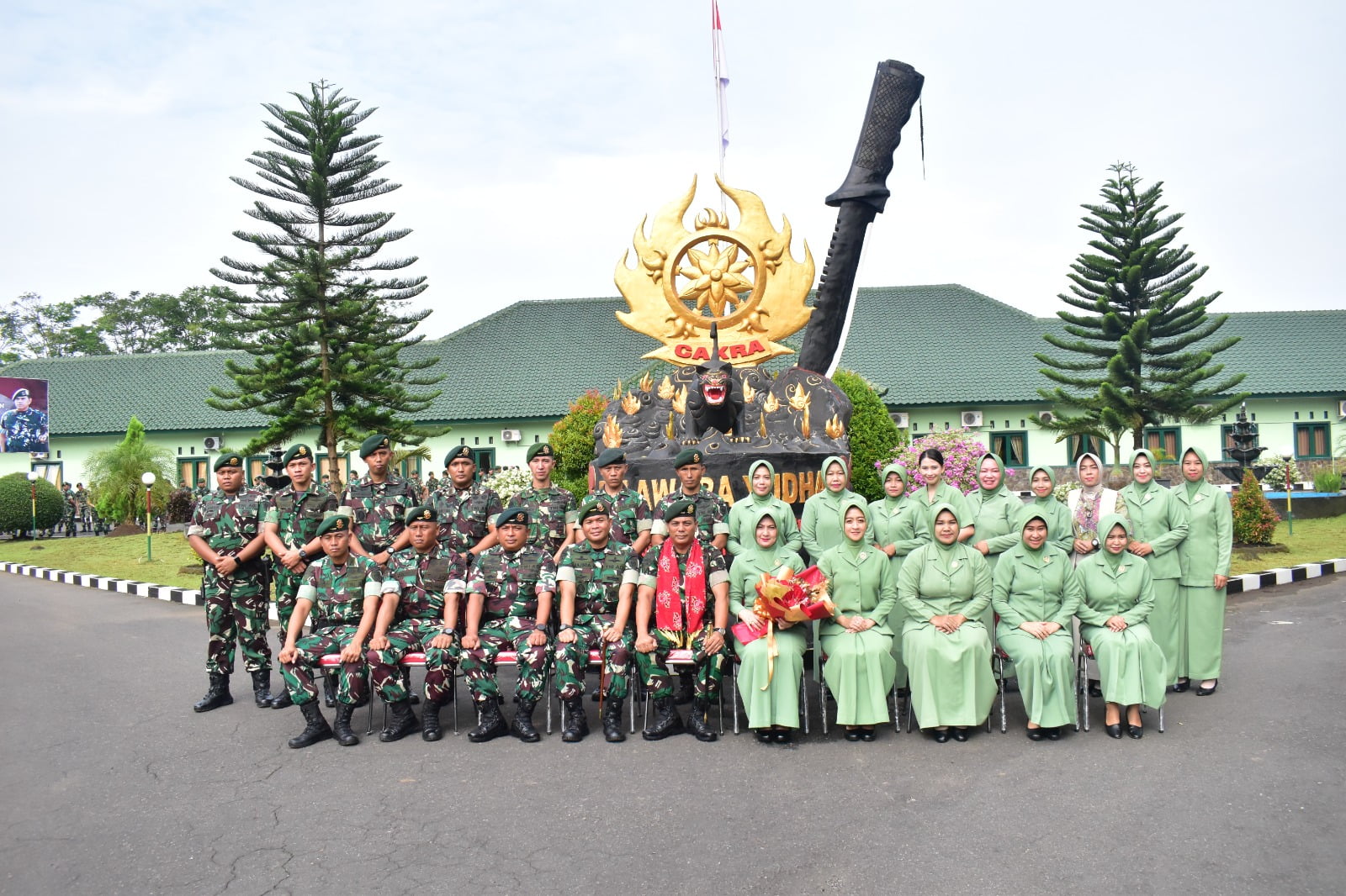 Danbrigif Raider 9/DY Kostrad Laksanakan Kunker di Mayonif Raider 509 Kostrad