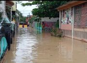 Prihatin, Rumah Ketua DPC AMI Sampang Tergenang Air Banjir