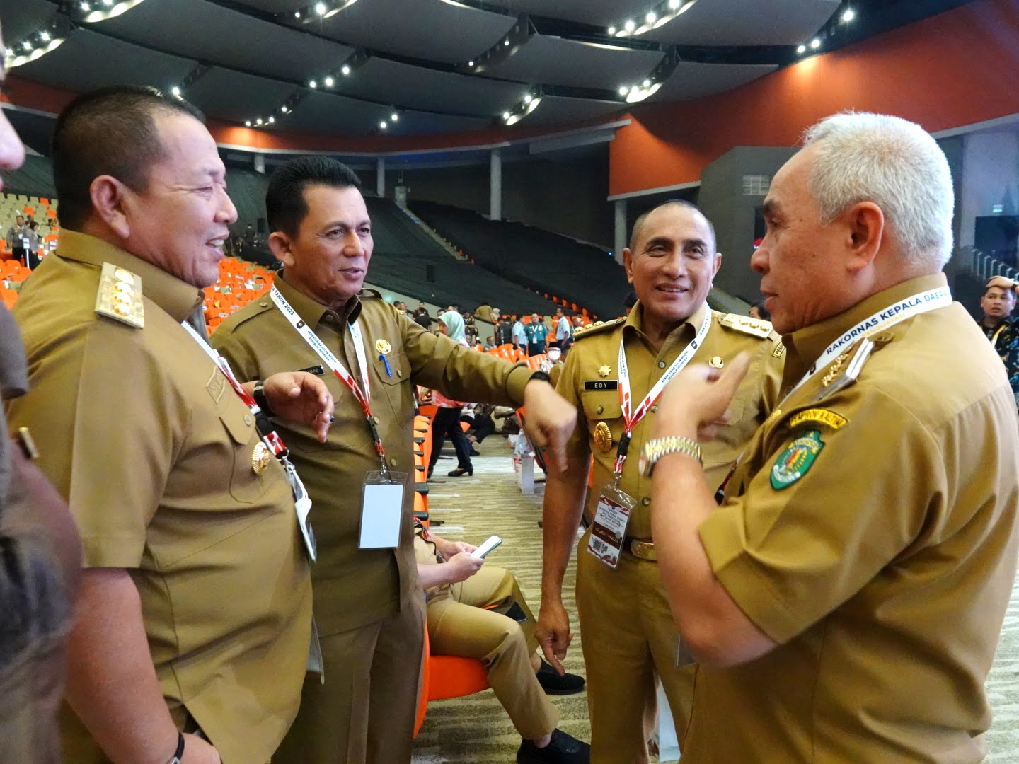 Edy Rahmayadi Hadiri Rakornas di Sentul Tahun 2023