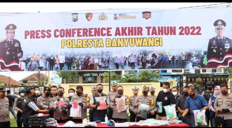 Polresta Banyuwangi Berhasil Gagalkan Peredaran Uang Palsu Senilai 500 Juta Rupiah