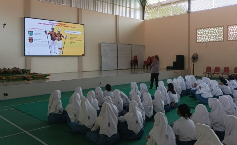 Polresta Sidoarjo Sosialisasikan Prinsip 'BETAH' untuk Penerimaan Calon Anggota Polri