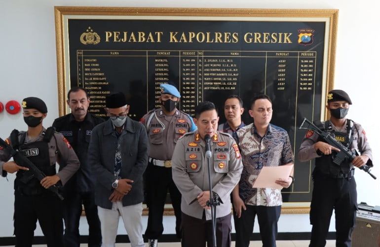 Polres Gresik Tetapkan Tersangka Oknum Kepala Sekolah Pukul Siswi hingga Pingsan