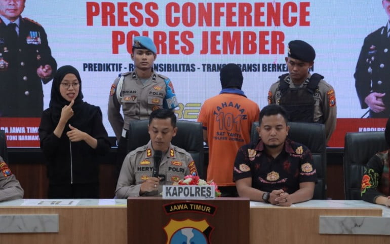 Polres Jember Tetapkan Oknum Pengasuh Ponpes di Ajung Sebagai Tersangka Pencabulan