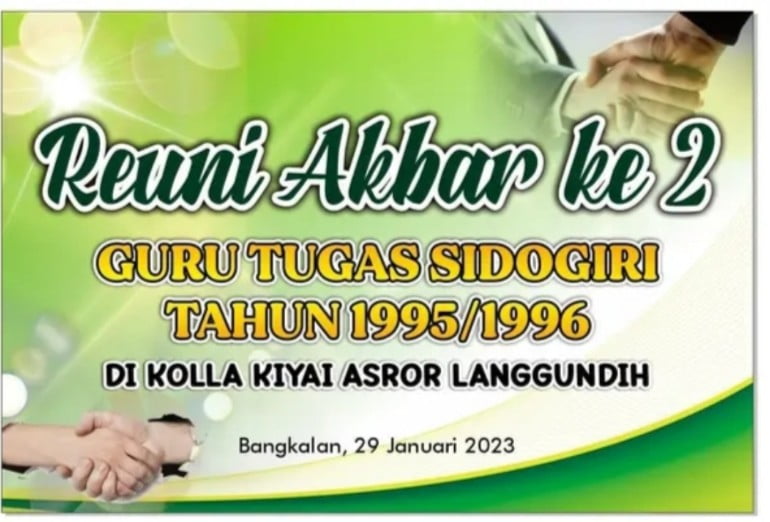 Di Tahun 2023 Alumni Pondok Pesantren Sidogiri Angkatan 95/96 Kembali Adakan Reuni