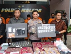 Tiga Pekan, Polres Malang Selesaikan 14 Kasus Narkotika