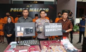 Tiga Pekan, Polres Malang Selesaikan 14 Kasus Narkotika