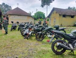 Perawatan Berkala Motor Babinsa Kodim 0822 Bondowoso