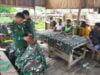 Satgas Yonif Raider 514/SY/9/2 Kostrad gelar layanan cukur rambut gratis bagi masyarakat Papua