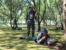 Pastikan Prajuritnya Menguasai Setiap Materi, Yonif MR 411 Kostrad Gelar Latihan Dalam Satuan