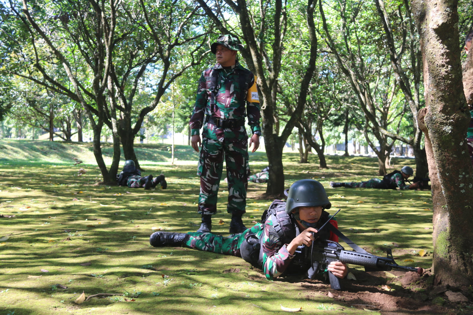 Pastikan Prajuritnya Menguasai Setiap Materi, Yonif MR 411 Kostrad Gelar Latihan Dalam Satuan