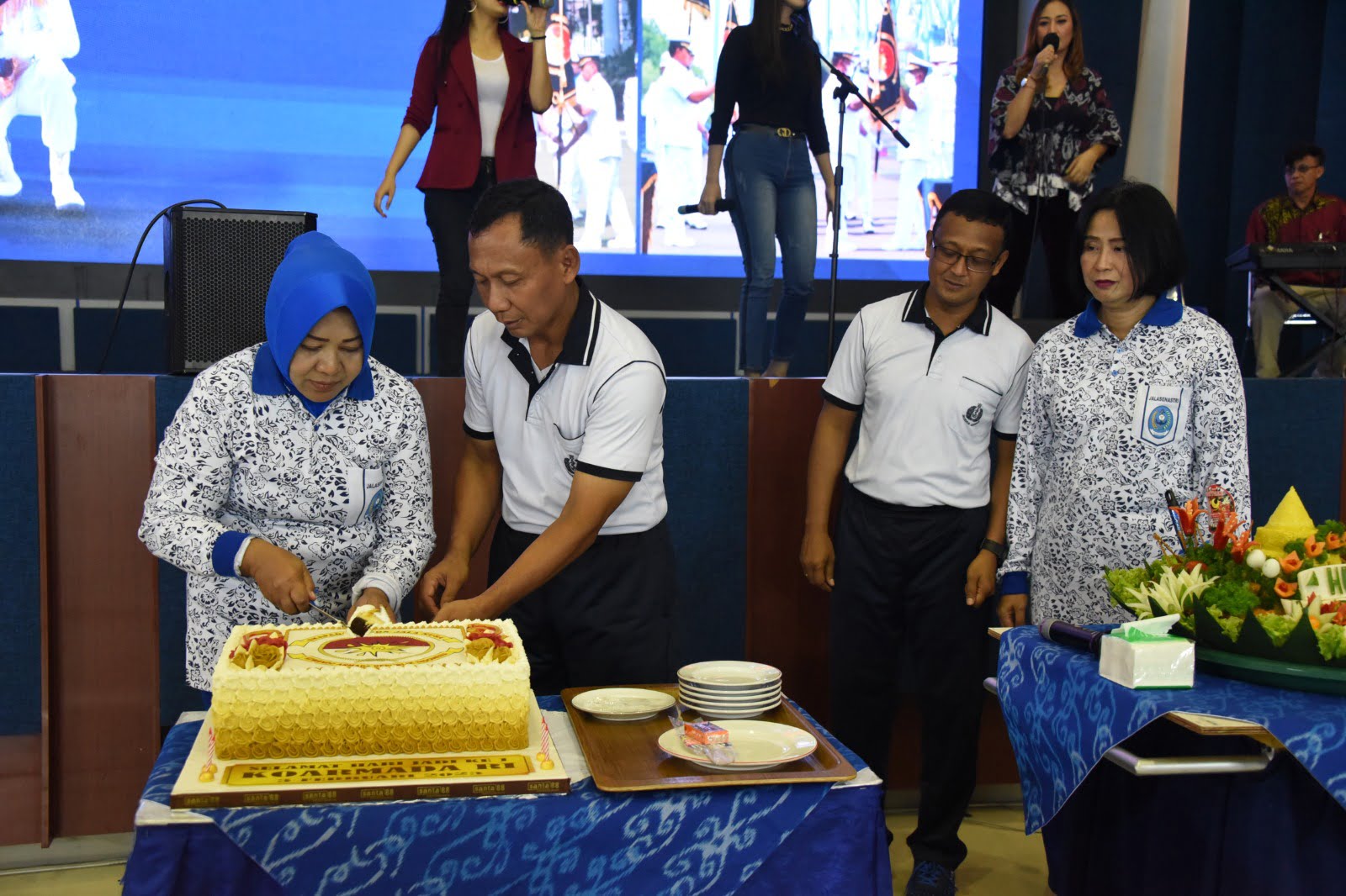 Panglima Kolinlamil Hadiri Acara Tasyakuran Hari Ulang Tahun Koarmada RI