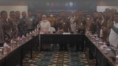 Perkuat Sinergitas, Komando Satlinmil 1 Hadiri Evaluasi Angkutan Nataru