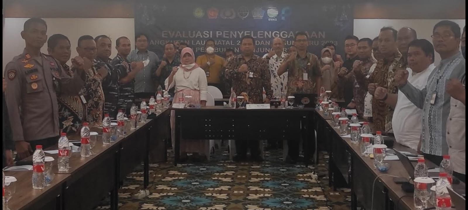 Perkuat Sinergitas, Komando Satlinmil 1 Hadiri Evaluasi Angkutan Nataru