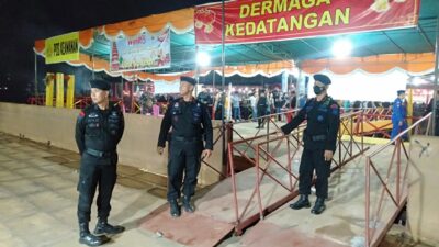 Berikan rasa aman di perayaan Cap Go Meh, Brimob Sumsel laksanakan pengamanan di pulau Kemaro Palembang