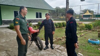 Tingkatkan Sinergitas TNI POLRI, Korps brimob Polda Sumsel Sambangi Jasdam II Sriwijaya