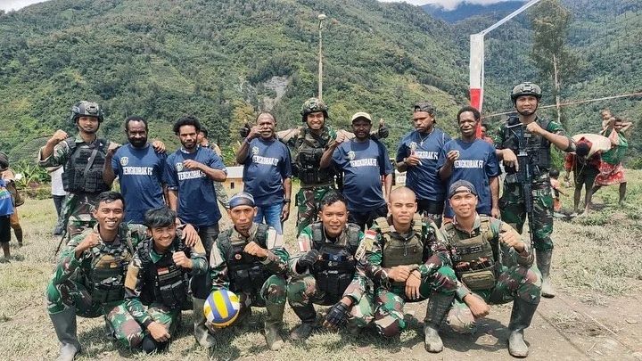 Teritorial Dekati Warga Berikan Kesejahteraan, Upaya Prajurit Kostrad Dengan Segala Keterbatasan