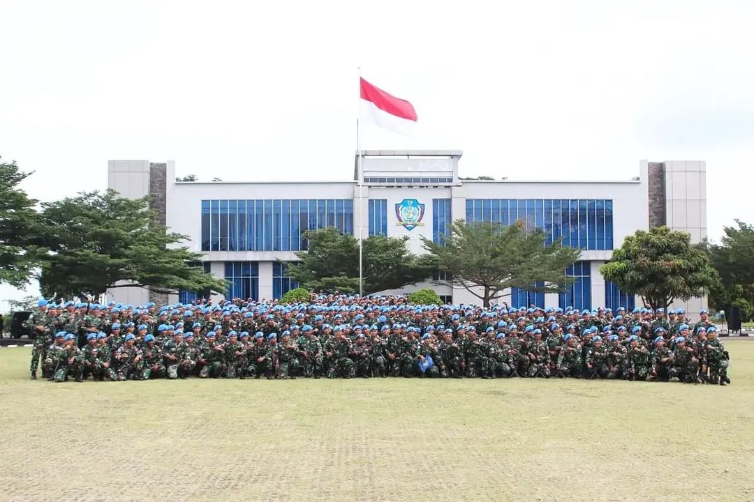 Pangdivif 1 Kostrad Mayjen TNI Bobby Rinal Makmun, S.I.P. Hadiri Penutupan PDT Satgas Yonmek TNI Konga XXIII-Q Divif 1 Kostrad di PMPP TNI