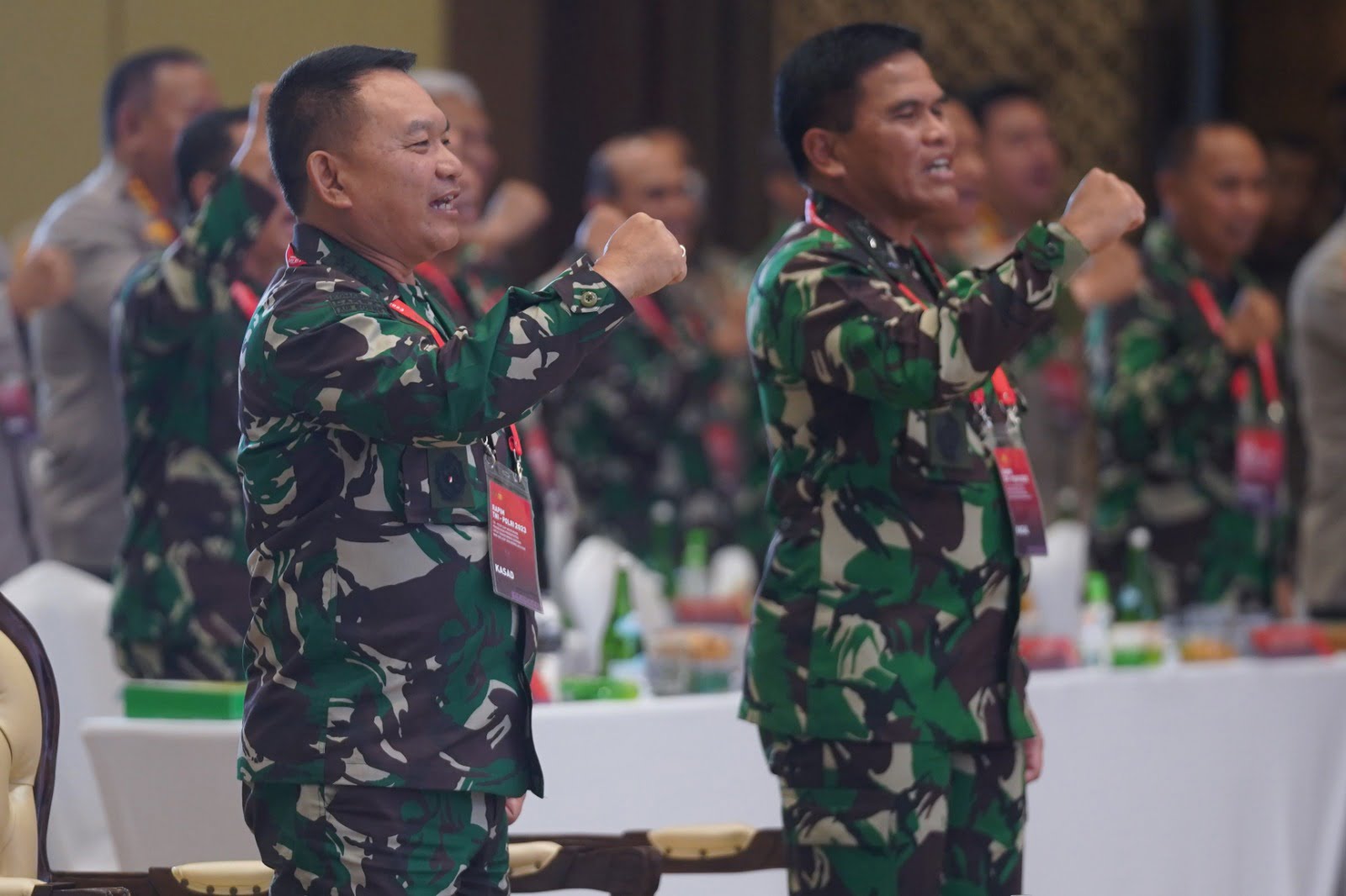 Kasad Ikuti Rapim TNI - Polri 2023