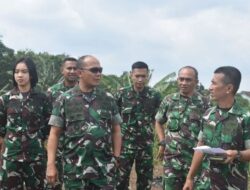 Yonbekang 1 Divif 1 Kostrad Terima Kunjungan Kerja Aslog Kaskostrad Brigjen TNI Anton Yuliantoro