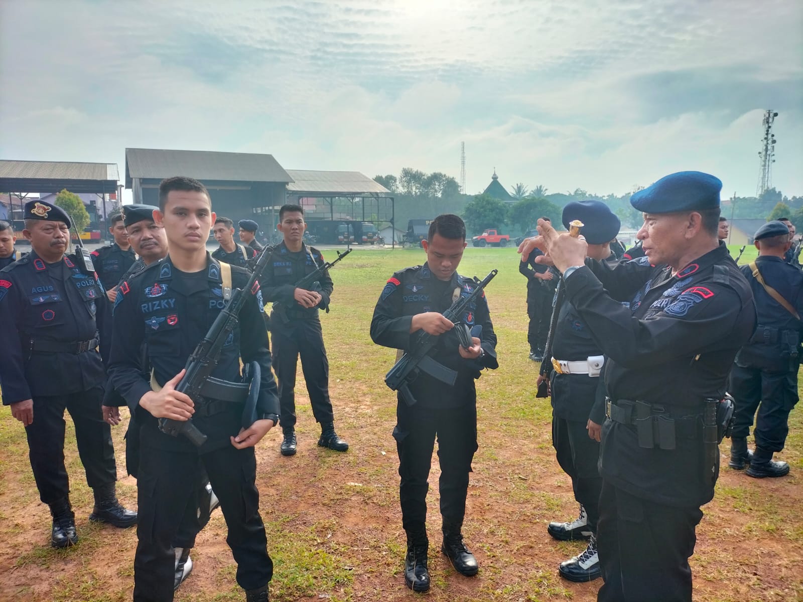 Jaga Kedisiplinan anggota, Brimob Sumsel rutin periksa Sikap Tampang dan Administrasi