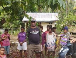 Meningkatkan Kedekatan Dengan Masyarakat Satgas Pamtas Yonif 132 Melaksanakan Anjangsana.