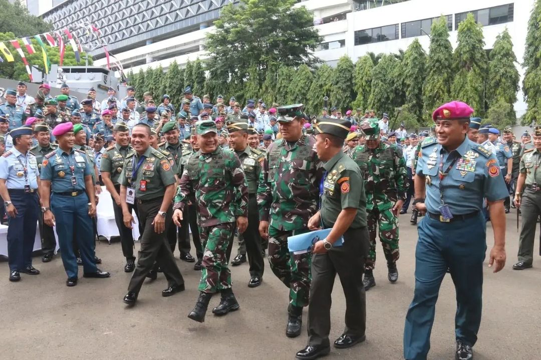 Pangkostrad Letjen TNI Maruli Simanjuntak, M.Sc. Hadiri Rapim TNI Tahun 2023