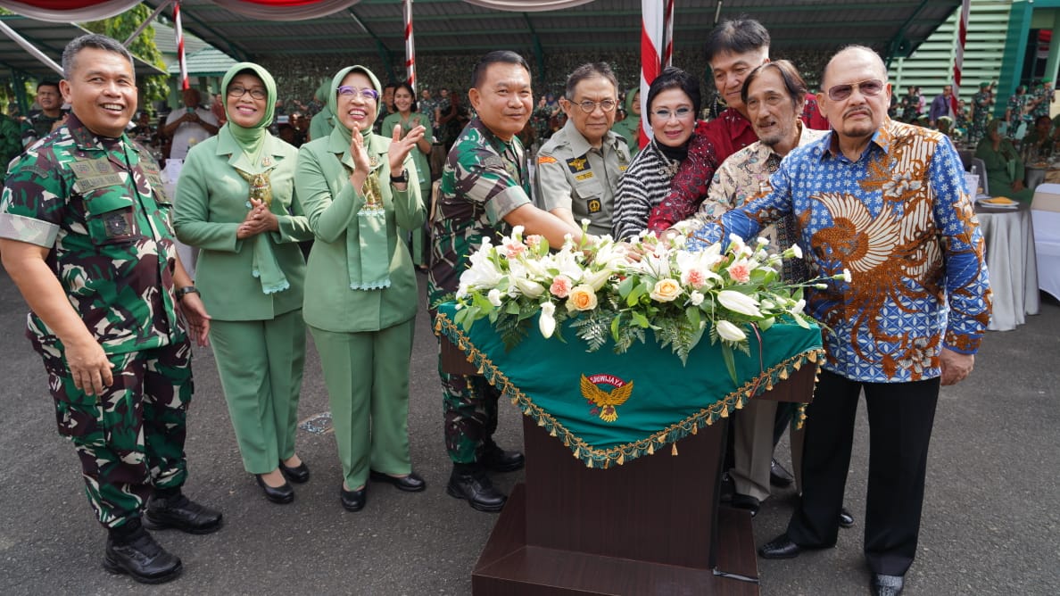 Kasad Resmikan Nama Lima Gedung Baru di Jajaran Kodam II/Sriwijaya