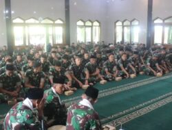 Yonif Mekanis Raider 413 Kostrad Gelar Peringatan Isra Mi’raj