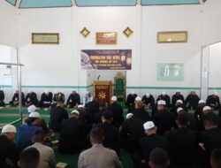 Tingkatkan keimanan, ketaqwaan dan soliditas, Brimob Palembang Peringati Isra’ Mi’raj Nabi Muhammad SAW