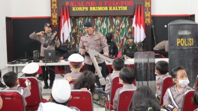 Siswa-siswi TK Yang Datang Berkunjung Diberikan Pengenalan Alsus PHH