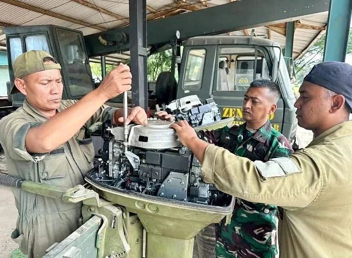 Siap Dukung Tugas Pokok, Alutsista dan Alat Pendukung Tugas Yonzipur 9 Kostrad