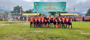 Selalu Ada Hal Yang Baru! Dalam Rangka HUT Ke-62 Kostrad, Satgas YR 321/GT Selenggarakan Turnamen Sepak Bola Mini Pertama di Kabupaten Jayawijaya Papua