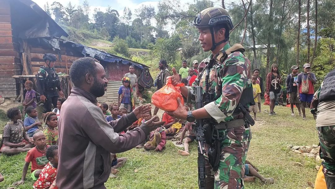 Intan Jaya Sejahtera, Mbah Hydram Hadir Bersama Prajurit Tengkorak