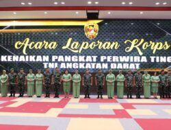 Hari Ini, 55 Pati TNI AD Naik Pangkat