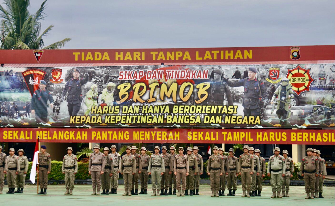 Antisipasi Aksi Teror, Brimob Sumsel Gelar Latihan Peningkatan Kemampuan Jibom