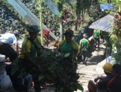 Kampung Biru Malang Ramah Lingkungan dan Sehat, Prajurit Kostrad Ketuk Kesadaran Warga