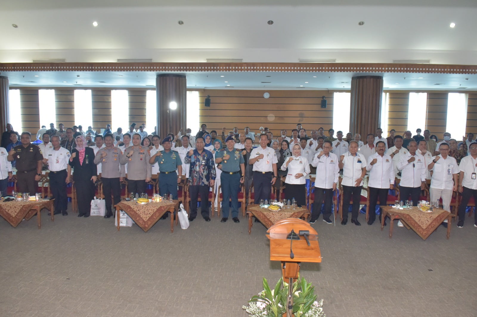 Panglima Kolinlamil Sampaikan Orasinya " Sinergitas Ekosistem Logistik, Ekonomi, Pertahankan dan Keamanan