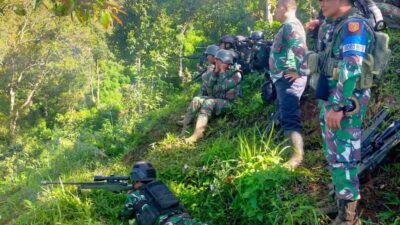 Latihan Yang Keras dan Medan Yang Berat, Yonif PR 330 Kostrad Siap Songsong Tugas Perbatasan