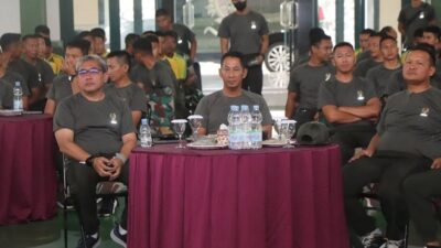 Prajurit Divif 3 Kostrad Ikuti Grand Launcing Aplikasi ETWPAD secara Virtual