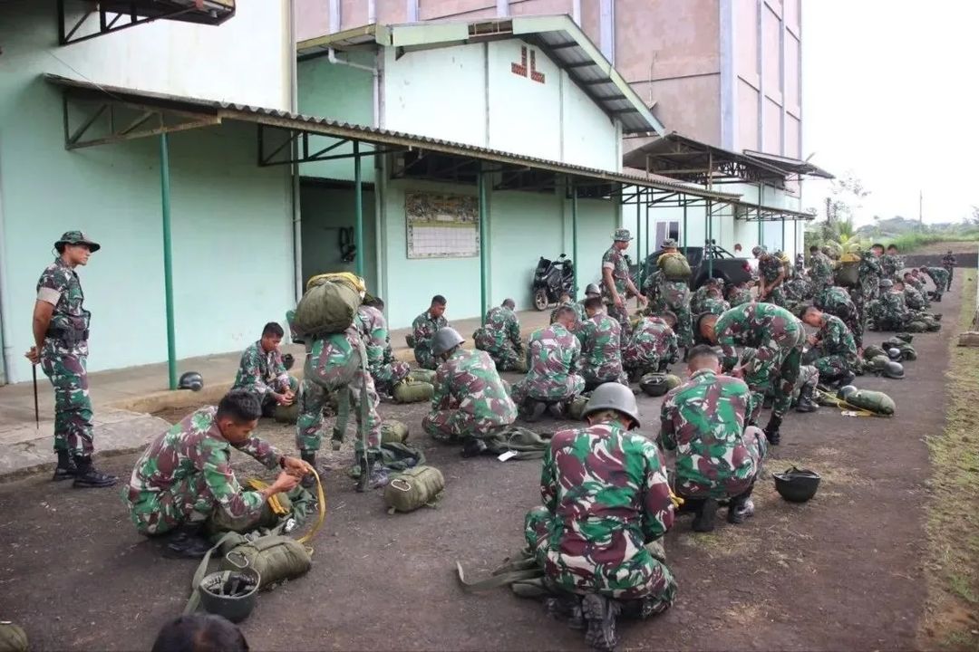 Aman Pers dan Materiil Penerjunan, Perbekud Yon Bekang 2 Kostrad Cek Kesiapan Latihan Penerjunan