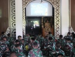 Warga Divif 3 Kostrad Peringati Isra’ Mi’raj Nabi Muhammad SAW 1444 H/2023