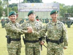 Alih Tugas dan Jabatan, Pangdivif 2 Kostrad Mayjen TNI Syafrial, PSC., M.Tr.(Han). Pimpin Acara Corp Raport