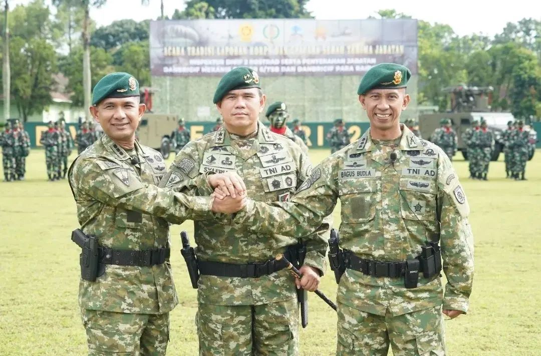 Alih Tugas dan Jabatan, Pangdivif 2 Kostrad Mayjen TNI Syafrial, PSC., M.Tr.(Han). Pimpin Acara Corp Raport