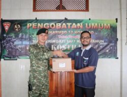 Prajurit Kostrad Peduli Kesehatan, Layanan Kesehatan Gratis Untuk Warga Ngawi