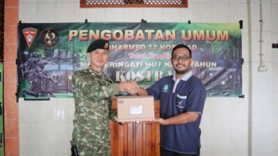 Prajurit Kostrad Peduli Kesehatan, Layanan Kesehatan Gratis Untuk Warga Ngawi