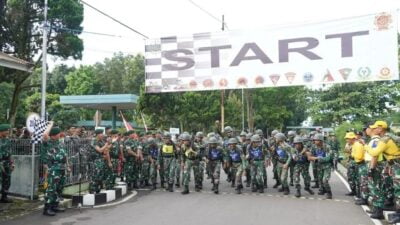 Peringati HUT Ke-62 Kostrad, Pangdivif 2 Kostrad Mayor Jenderal TNI Syafrial, PSC., M.Tr.(Han), Buka Lomba Oramil dan Oraum Satjar Divif 2 Kostrad