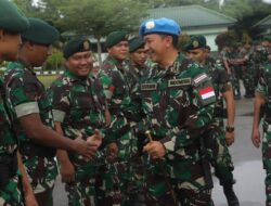 Tugas Negara Membawa Misi Perdamaian, Danbrigif M 14 Kostrad Lepas Satgas TNI Konga Unifil TA 2023