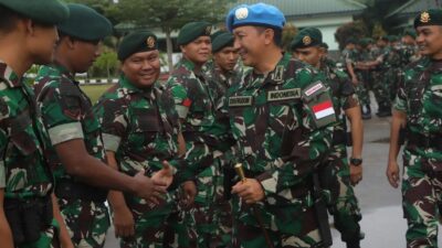 Tugas Negara Membawa Misi Perdamaian, Danbrigif M 14 Kostrad Lepas Satgas TNI Konga Unifil TA 2023