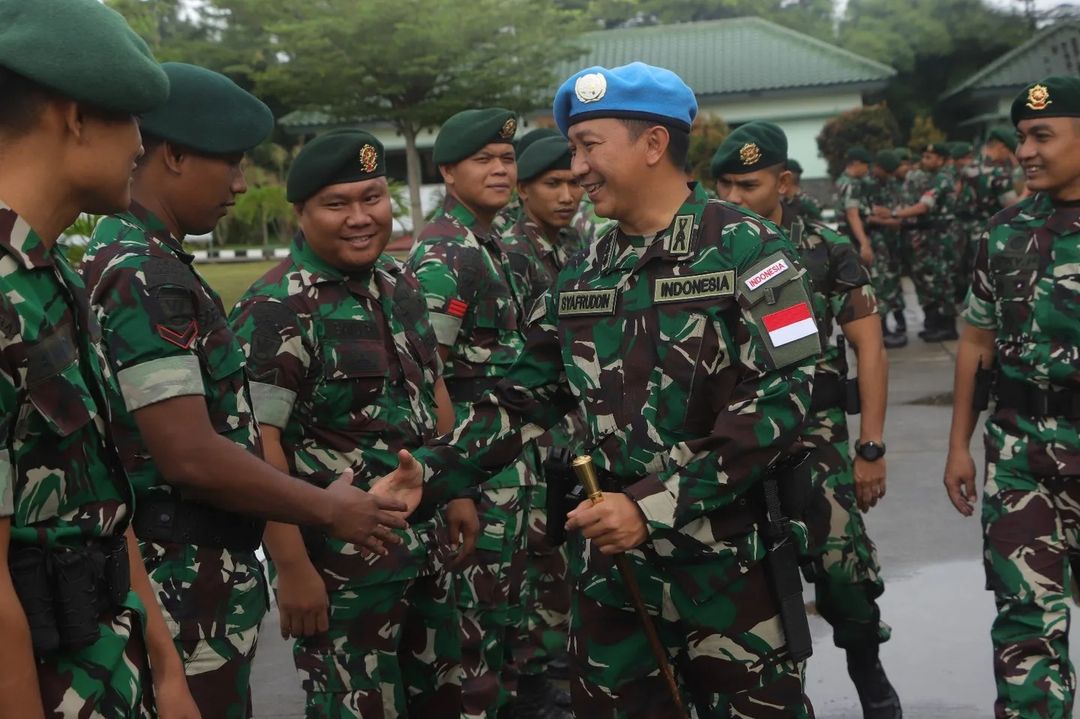 Tugas Negara Membawa Misi Perdamaian, Danbrigif M 14 Kostrad Lepas Satgas TNI Konga Unifil TA 2023